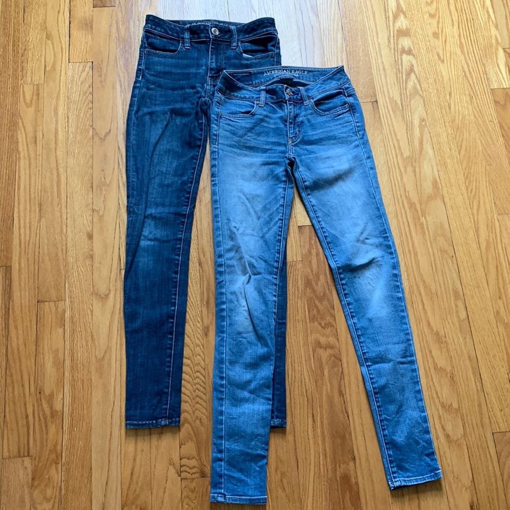 American Eagle Stretch Jeans - 2 pairs